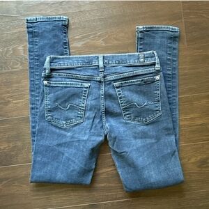 7 For All Mankind Skinny Jeans Size 28
